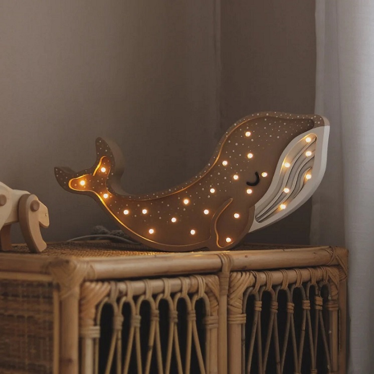 Little Lights, Nattlampa till barnrummet, Val brun - Image 4