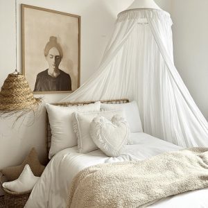 Boho twist vit sänghimmel, Cotton & Sweets