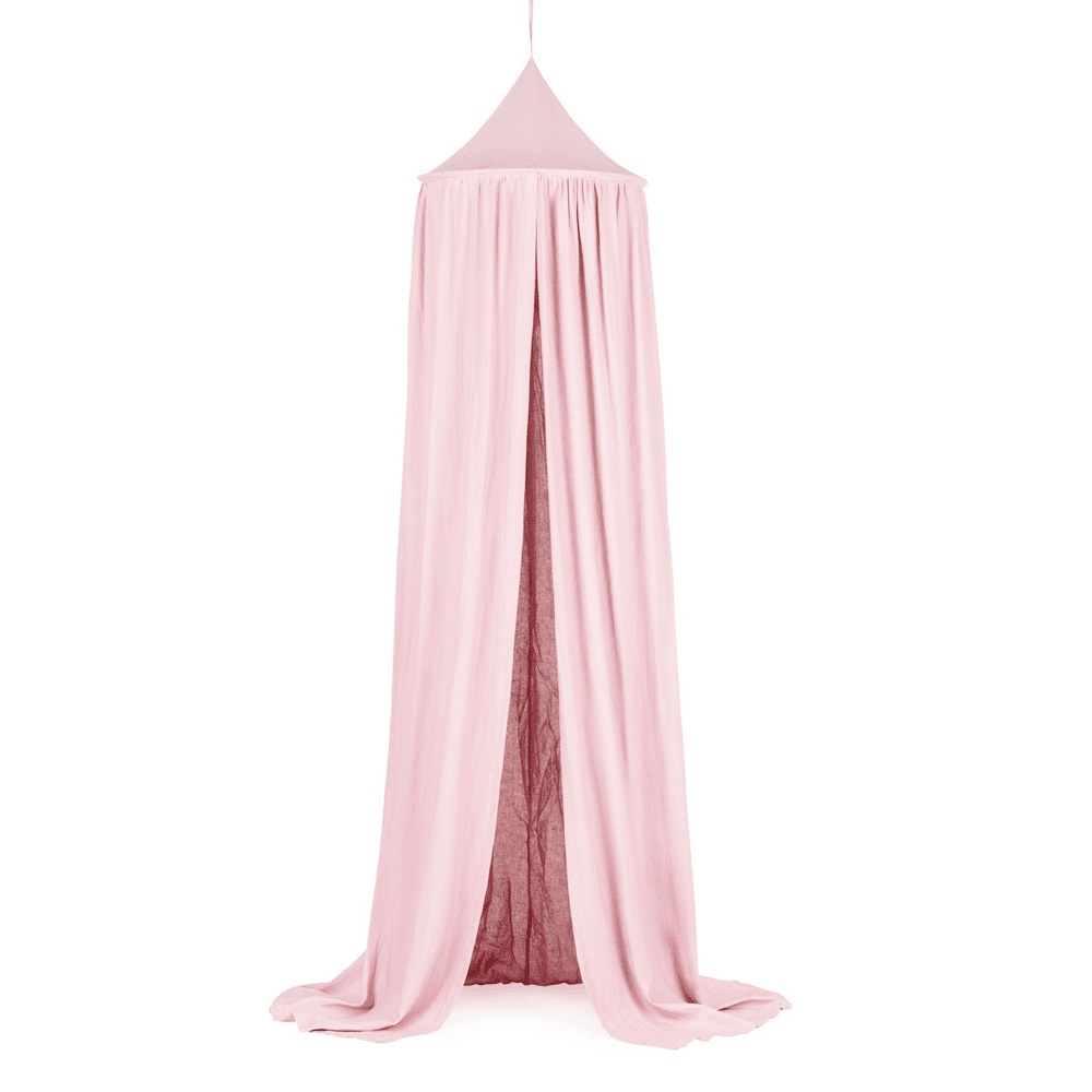 Stor maxi bubblegum sänghimmel i linne, Cotton & Sweets - Image 2