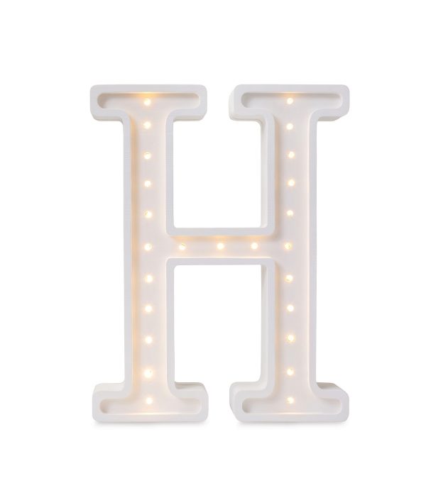 Little Lights, Nattlampa till barnrummet, Bokstav H