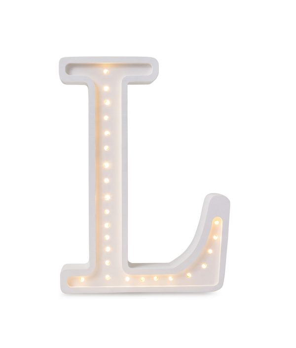 Little Lights, Nattlampa till barnrummet, Bokstav L