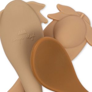 Konges Sløjd, silikonskedar Lemon 3-pack, Rose mix