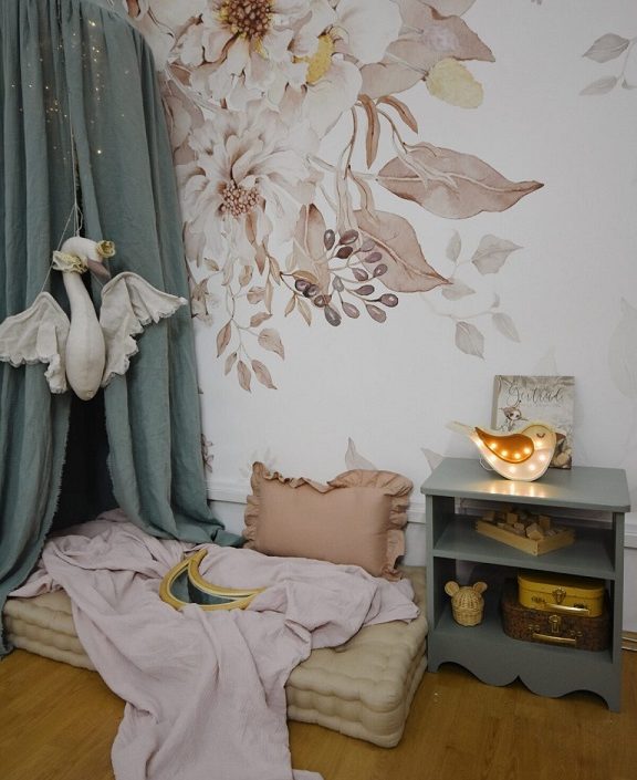 Dekorillo, mural Boho bloom