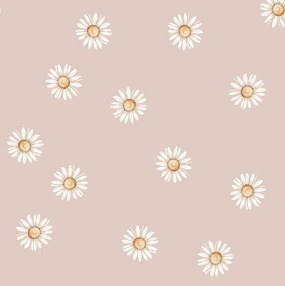 Dekorillo, tapet Little Daisy Pink