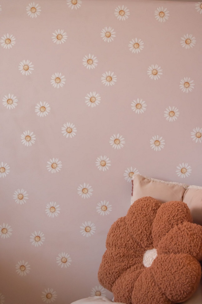 Dekorillo, tapet Little Daisy Pink - Image 4