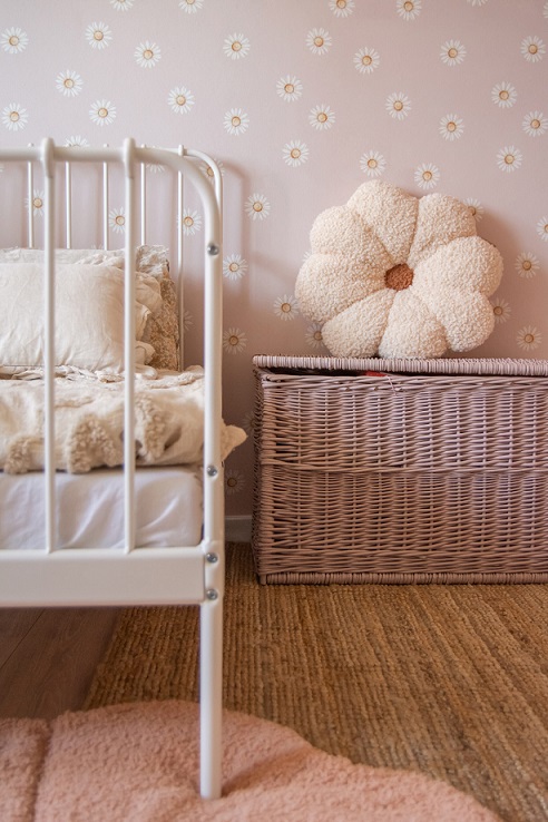 Dekorillo, tapet Little Daisy Pink - Image 3