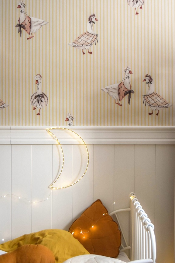 Dekorillo, tapet Retro goose yellow - Image 5