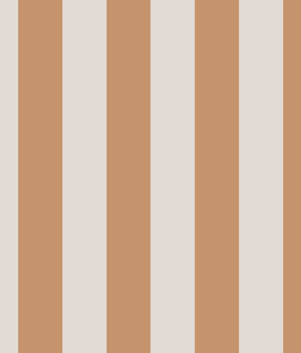 Dekornik, tapet Retro Stripes Caramel