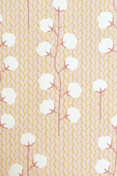 Majvillan, tapet till barnrummet Sweet cotton, rosa - Image 3
