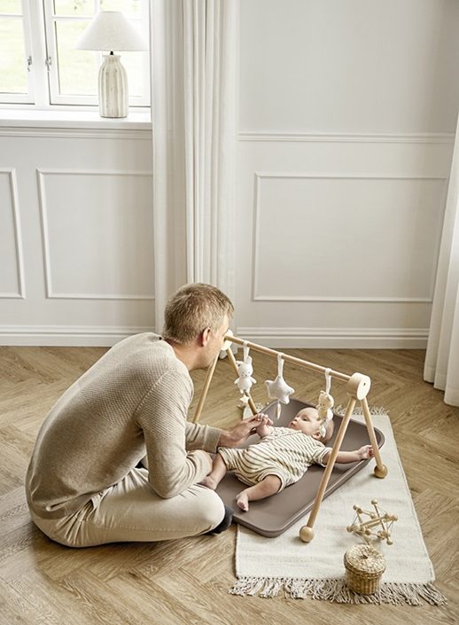 JaBaDaBaDo, babygym i trä, natur