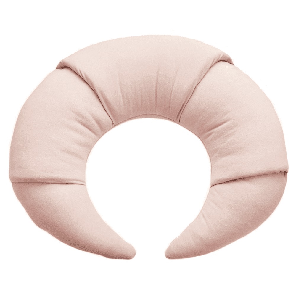 Cotton & Sweets, amningskudde Croissant, puderrosa
