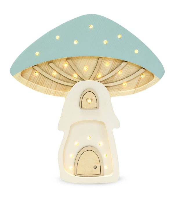 Little Lights, Nattlampa, Mushroom House, Cloudy Blue