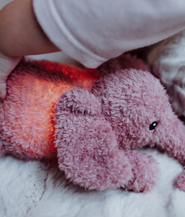 Flow Gosedjur med Nattlampa George rosa