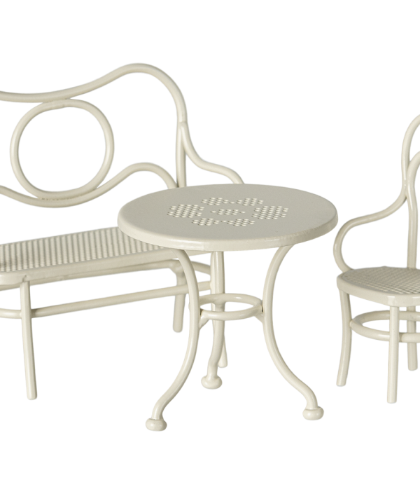 Maileg, Litet café-set till mus, offwhite