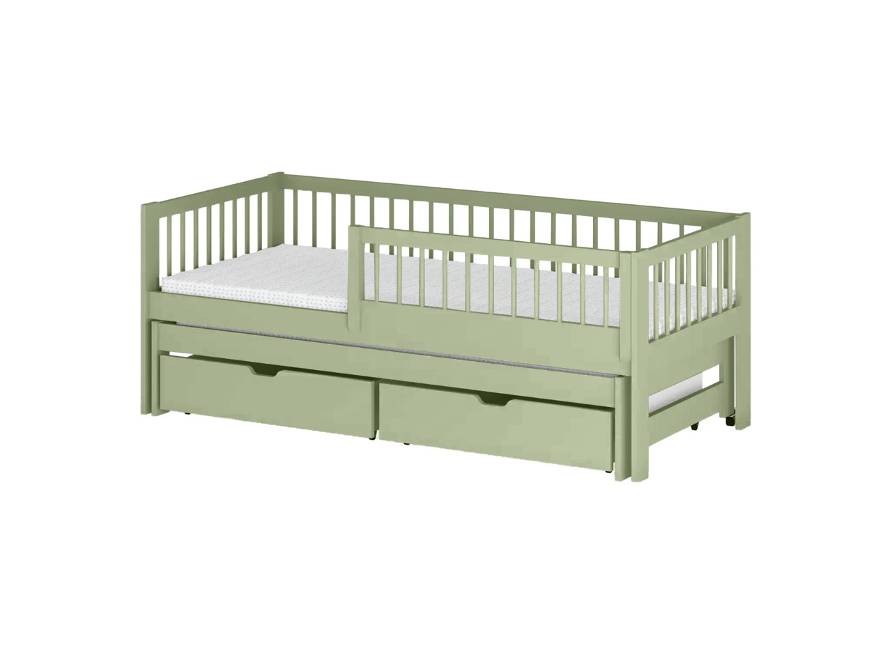 Barnsäng Solvi med utdragbar säng och förvaringslådor - Image 6