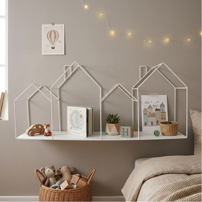 Form Living, Vit vägghylla hus