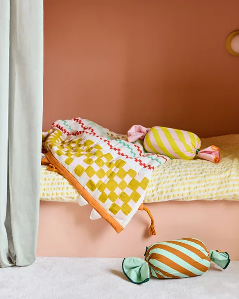Kid's Concept Kudde karamell rosa PIPPI