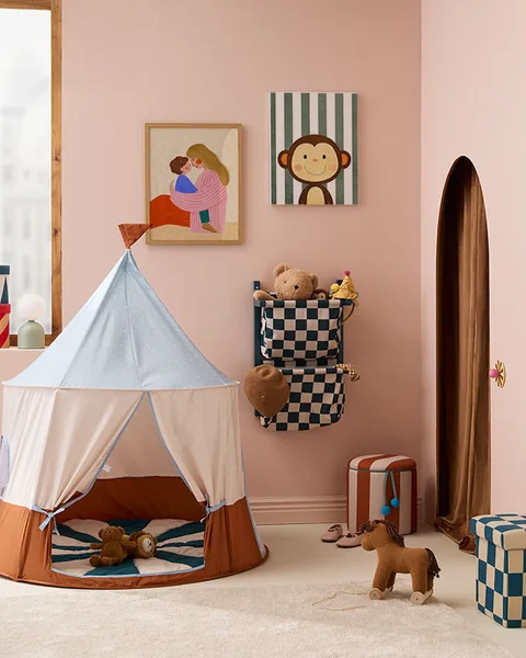Kid's Concept Tält cirkus blå