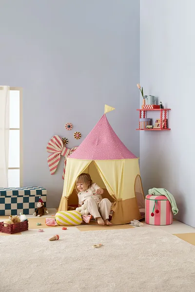 Kid's Concept Tält cirkus rosa