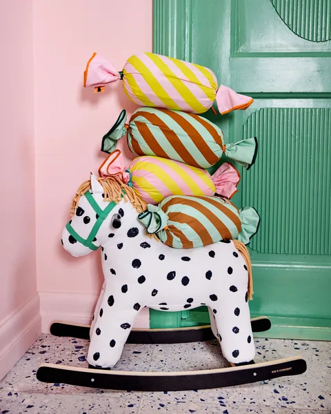 Kid's Concept Kudde karamell grön PIPPI