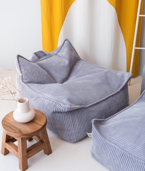 The Beanbag - Fåtölj i manchestertyg - saccosäck