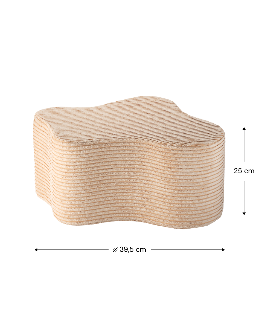 The Cloud Ottoman - Moln puff i manchestertyg - Image 9