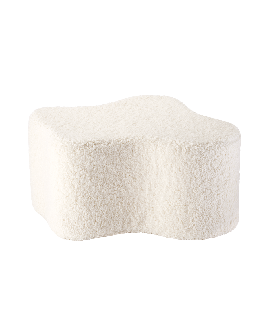 The Cloud Ottoman i teddytyg - Moln Puff till barnrummet - Image 10