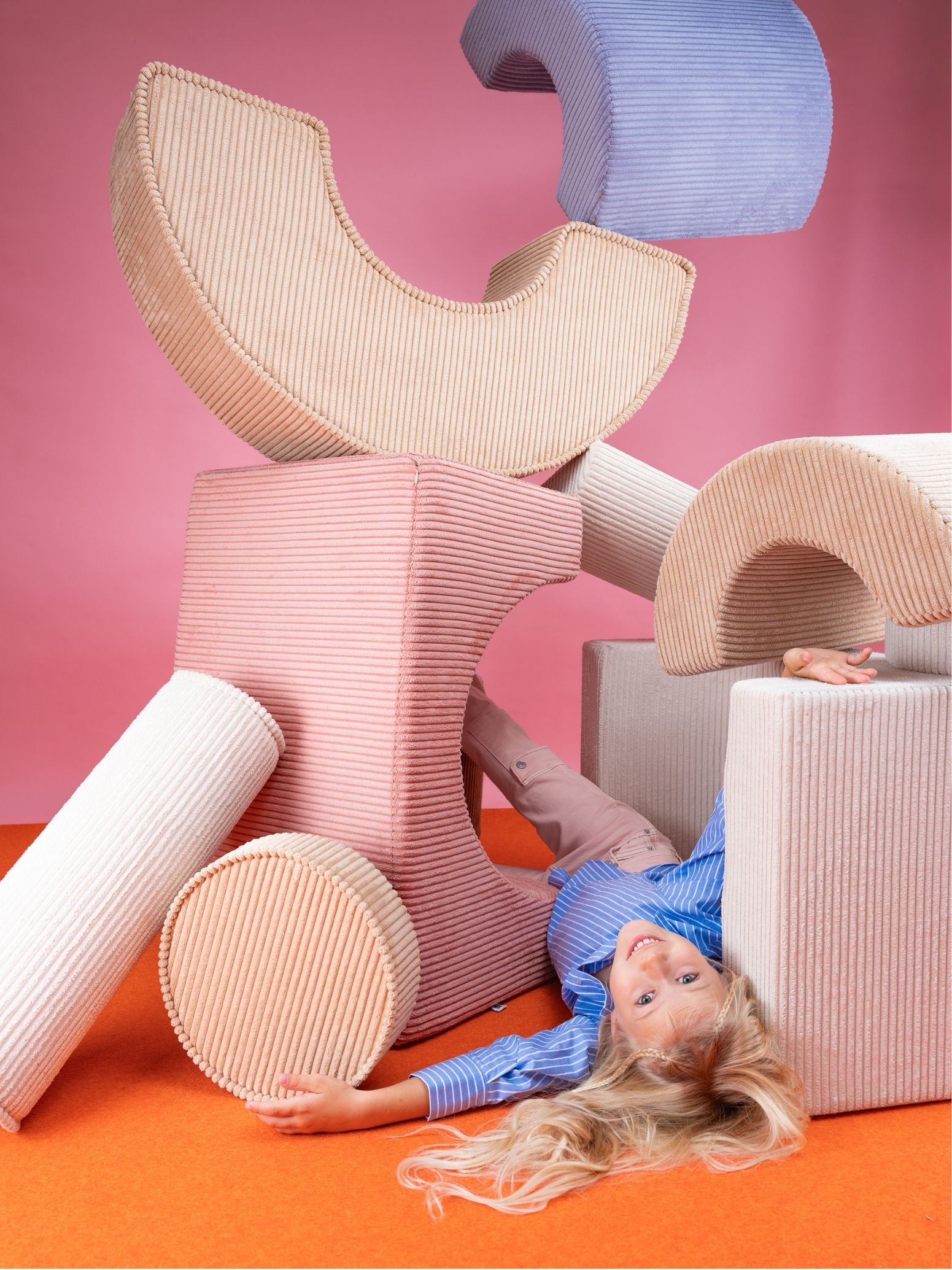 The Rainbow playset - i manchestertyg - lekmodul