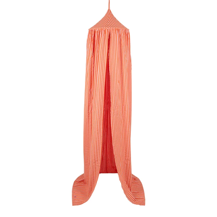 Klassisk sänghimmel rosa och orange - Image 3