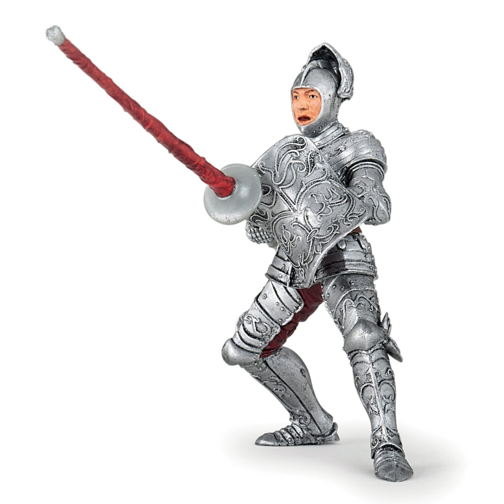 Knight in Armor – Klassisk riddare till häst från Papo