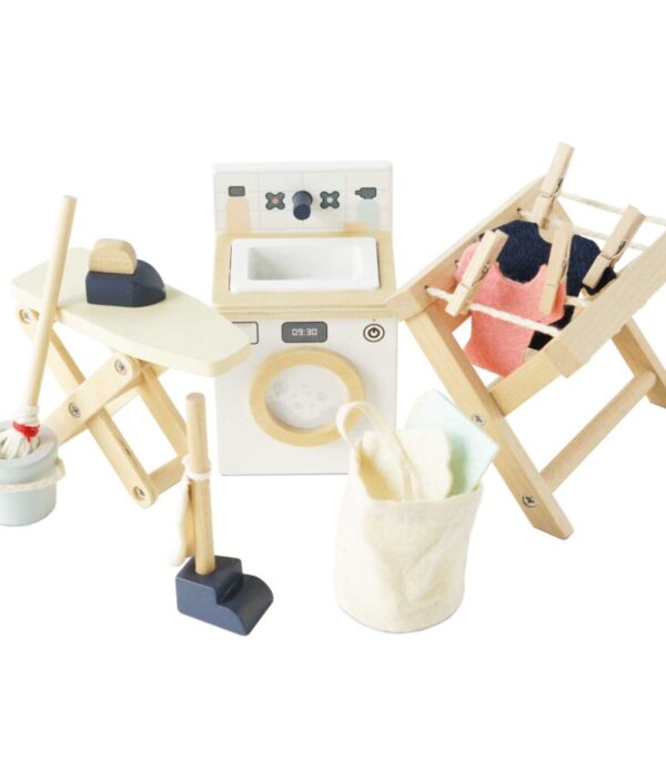 Daisylane Tvättstuga – Dockhusmöbler för Tvättrum