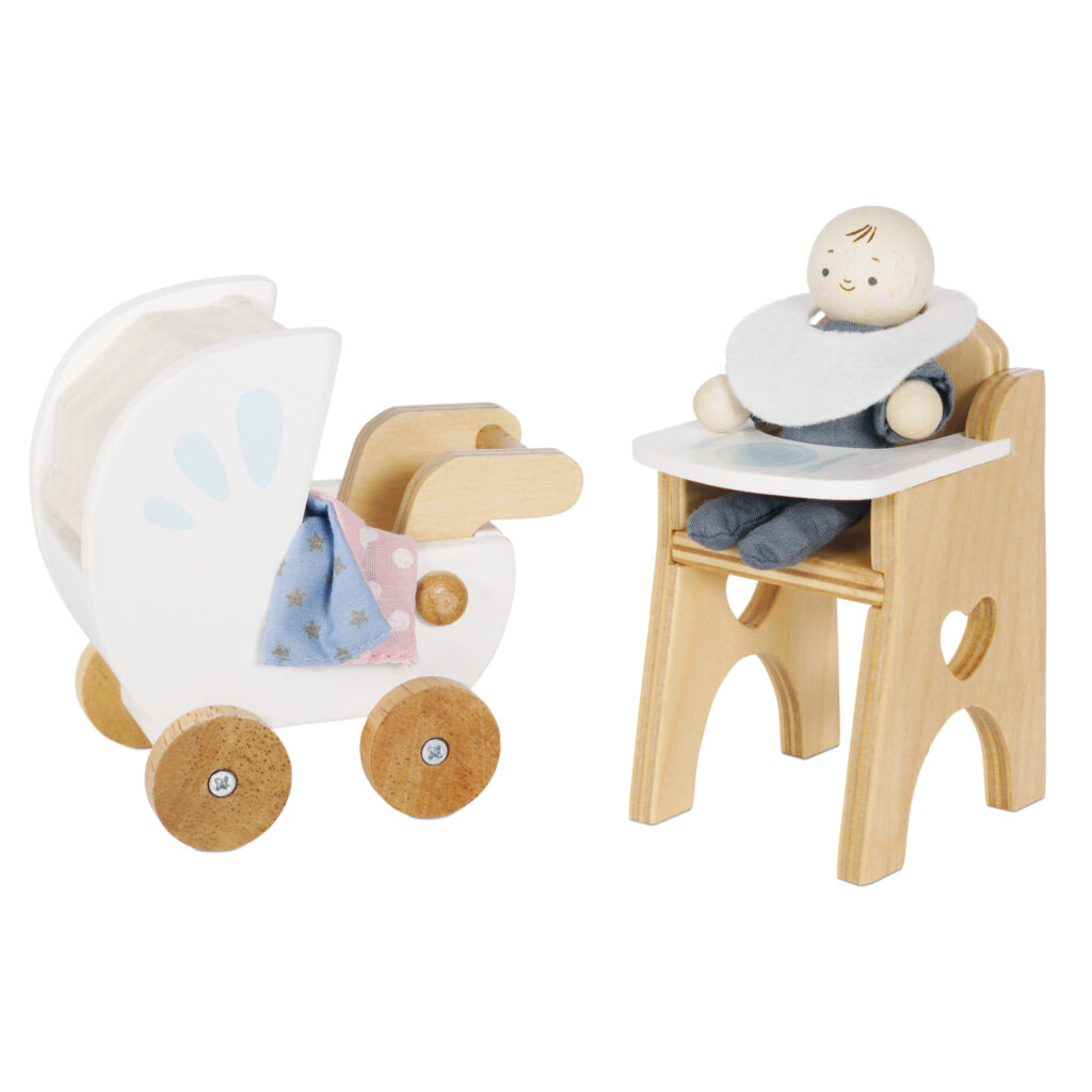 Daisylane Barnkammare & Babyset – Dockhusmöbler för de Minsta