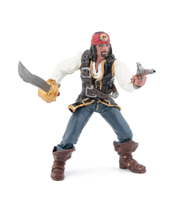 Pirate with Gun – Beväpnad piratfigur från Papo