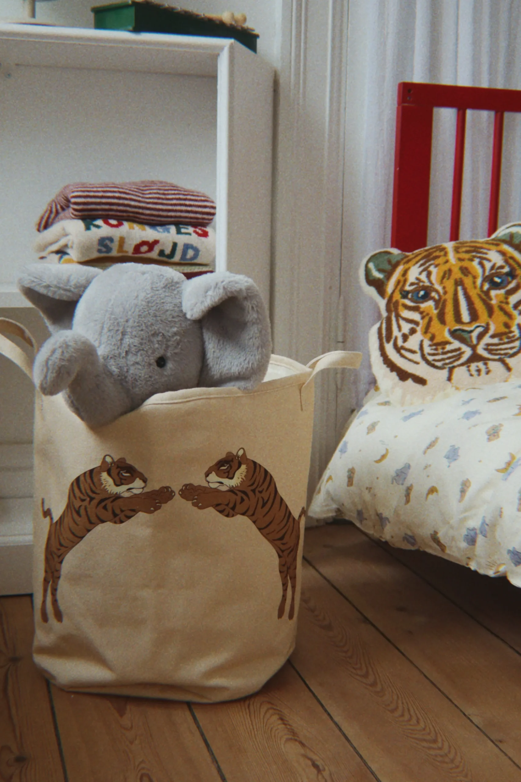 Konges Slöjd Förvaringspåsar 2-pack - Tiger - Image 3