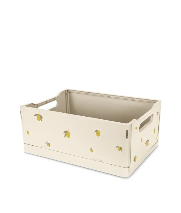 Konges Slöjd 2-pack Förvaringslådor - Citron