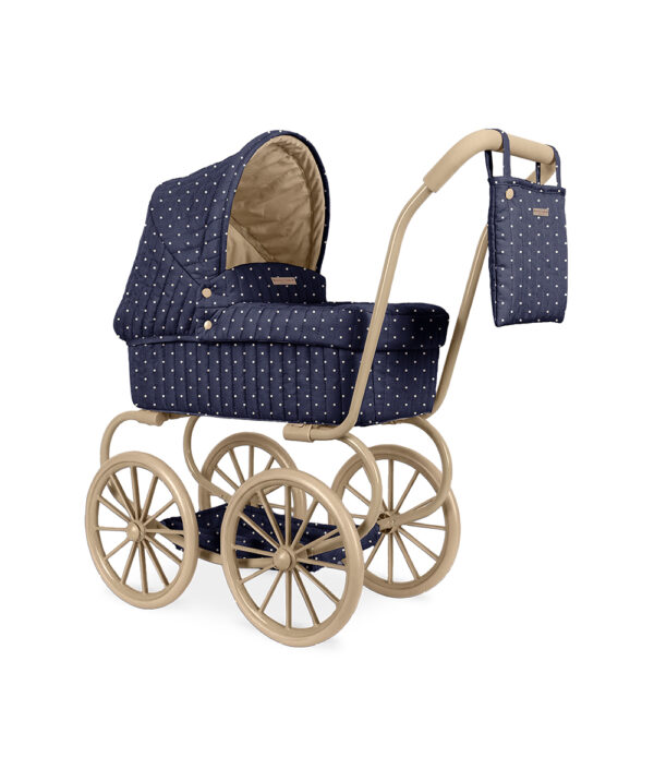 MINNIE DOLL PRAM - Dockvagn i vintagestil – Klassisk dockvagn från Konges Sløjd