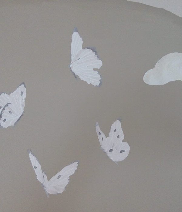 That`s Mine, White Butterflies, väggklistermärken