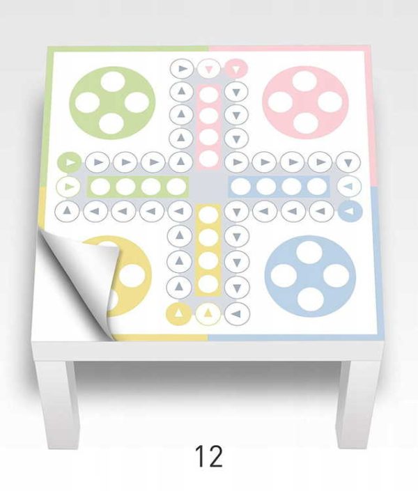 Fia med knuff- klistermärke till Ikea Lack sidobord