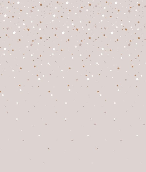 Dekornik, tapet Stars From the Sky Powder Pink