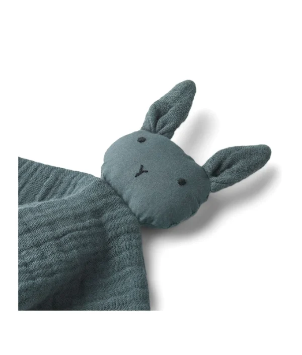 Liewood, Amaya snuttefilt, Rabbit whale blue