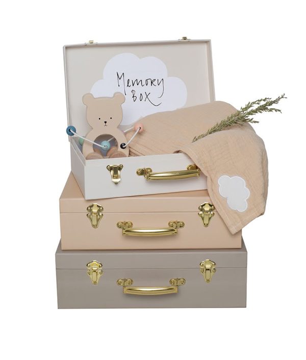 Jabadabado, Koffert beige 3-pack