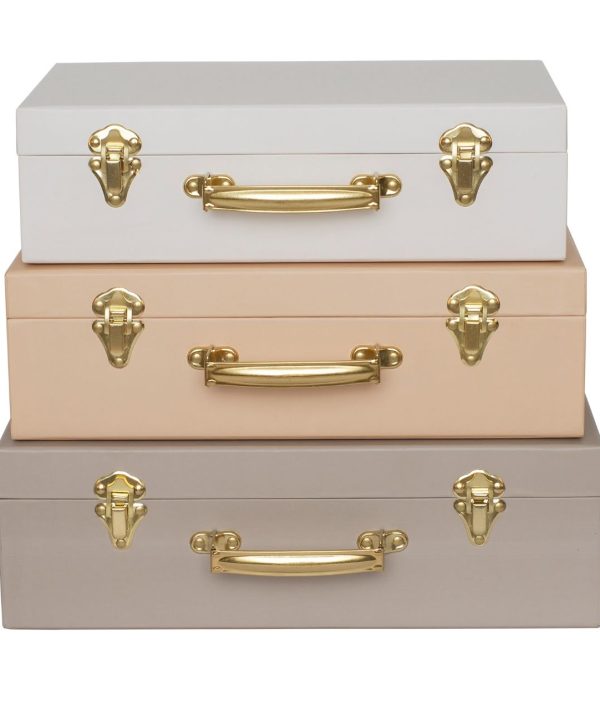 Jabadabado, Koffert beige 3-pack