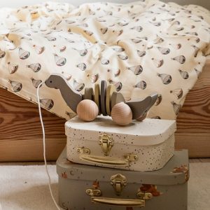 Konges Sløjd, förvaringslådor Foxie/Etoile bleu, 2-pack