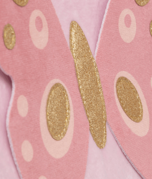 Förvaringskorg pink Butterfly