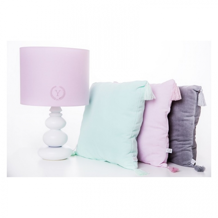 Mint velour kudde till barnrummet, YOSOY - Bild 3
