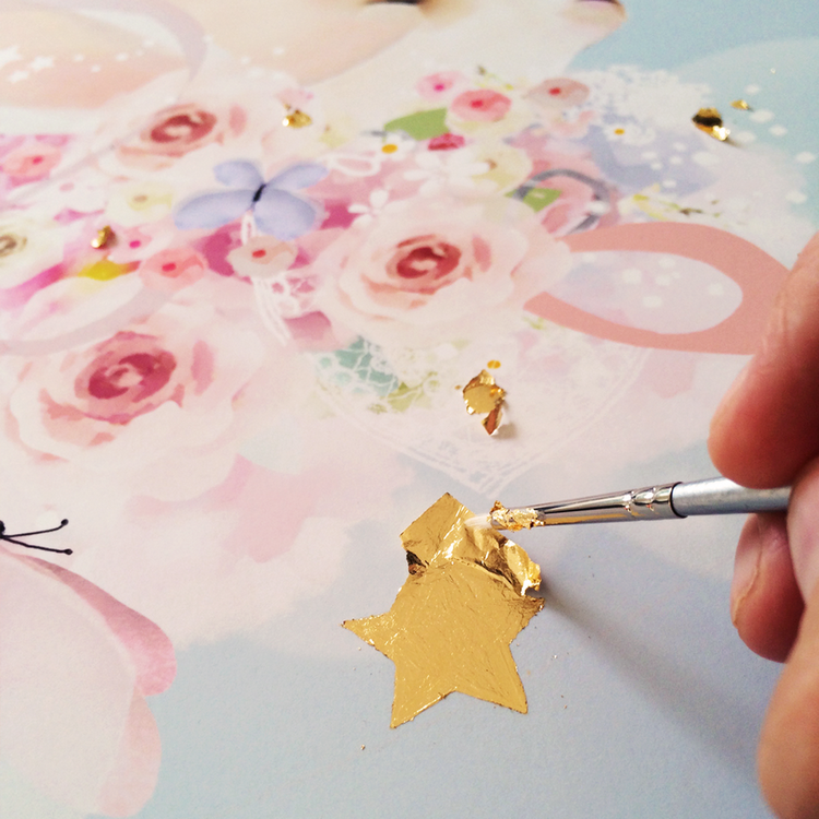 Poster Wish Upon A Star, tavla till barnrummet, Schmooks - Bild 3