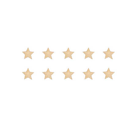 Guld små stjärnor väggklistermärken, Stickstay - Bild 2