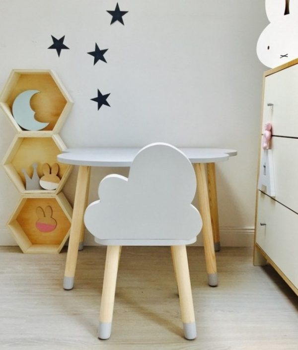 Möbelset två molnstolar, Möbelset till barnrummet