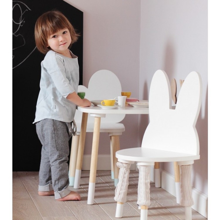 Möbelset 2 kaninstolar+ molnbord, Möbelset till barnrummet - Bild 2