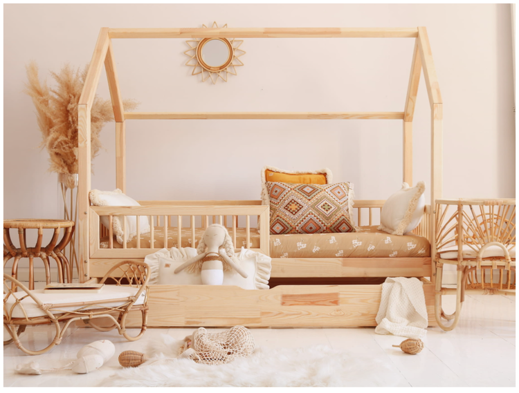 Hussäng Alex med förvaringslåda/extrasäng - Bild 9